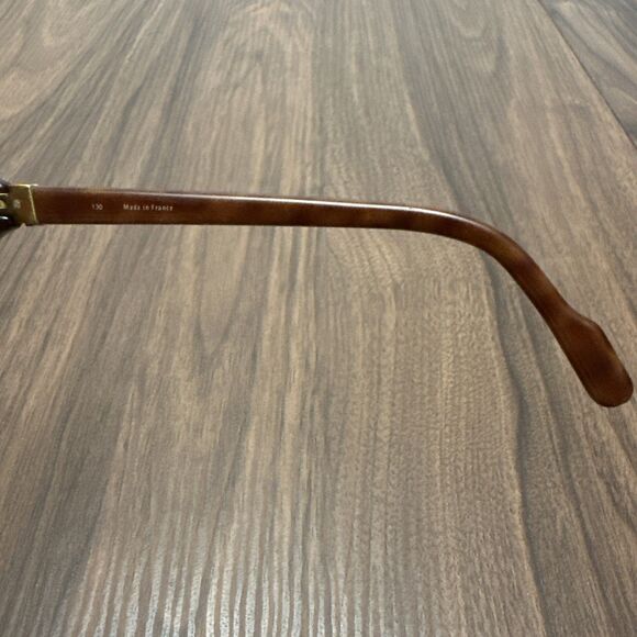 Vintage 1991 Cartier Frission Oval Tortoise/Gold 130 Women’s Sunglasses Rare main image 4